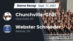 Recap: Churchville-Chili  vs. Webster Schroeder  2021