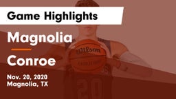 Magnolia  vs Conroe  Game Highlights - Nov. 20, 2020