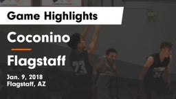 Coconino  vs Flagstaff  Game Highlights - Jan. 9, 2018