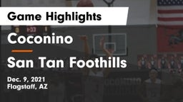 Coconino  vs San Tan Foothills  Game Highlights - Dec. 9, 2021