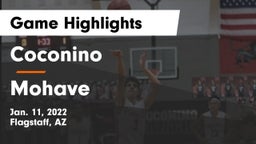 Coconino  vs Mohave  Game Highlights - Jan. 11, 2022