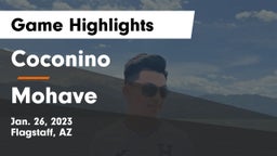 Coconino  vs Mohave  Game Highlights - Jan. 26, 2023