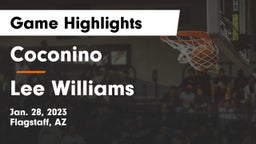 Coconino  vs Lee Williams Game Highlights - Jan. 28, 2023