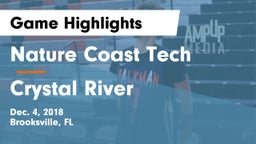 Nature Coast Tech  vs Crystal River Game Highlights - Dec. 4, 2018