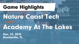 Nature Coast Tech  vs Academy At The Lakes Game Highlights - Dec. 22, 2018