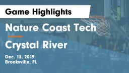 Nature Coast Tech  vs Crystal River Game Highlights - Dec. 13, 2019