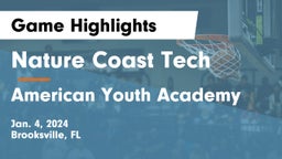 Nature Coast Tech  vs American Youth Academy Game Highlights - Jan. 4, 2024