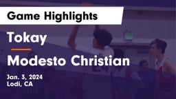 Tokay  vs Modesto Christian Game Highlights - Jan. 3, 2024
