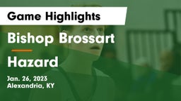 Bishop Brossart  vs Hazard Game Highlights - Jan. 26, 2023