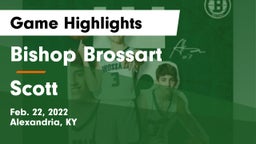 Bishop Brossart  vs Scott  Game Highlights - Feb. 22, 2022