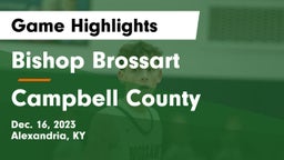Bishop Brossart  vs Campbell County  Game Highlights - Dec. 16, 2023