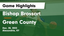 Bishop Brossart  vs Green County Game Highlights - Dec. 28, 2023