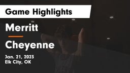 Merritt  vs Cheyenne Game Highlights - Jan. 21, 2023