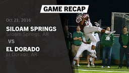 Recap: Siloam Springs  vs. El Dorado  2016