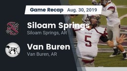 Recap: Siloam Springs  vs. Van Buren  2019