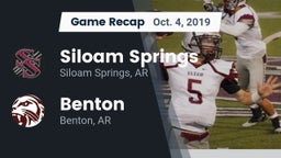 Recap: Siloam Springs  vs. Benton  2019