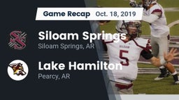Recap: Siloam Springs  vs. Lake Hamilton  2019