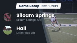 Recap: Siloam Springs  vs. Hall  2019