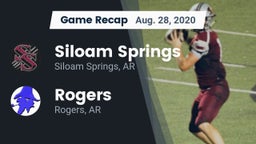 Recap: Siloam Springs  vs. Rogers  2020