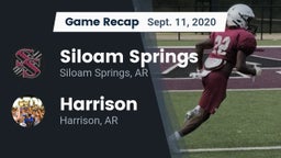 Recap: Siloam Springs  vs. Harrison  2020