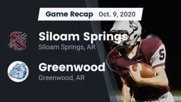 Recap: Siloam Springs  vs. Greenwood  2020