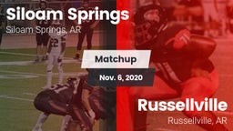 Matchup: Siloam Springs High vs. Russellville  2020