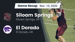 Recap: Siloam Springs  vs. El Dorado  2020