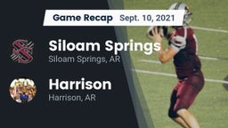 Recap: Siloam Springs  vs. Harrison  2021