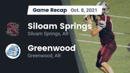 Recap: Siloam Springs  vs. Greenwood  2021