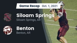 Recap: Siloam Springs  vs. Benton  2021