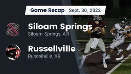 Recap: Siloam Springs  vs. Russellville  2022