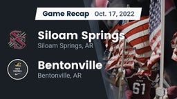 Recap: Siloam Springs  vs. Bentonville  2022