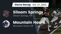 Recap: Siloam Springs  vs. Mountain Home  2022
