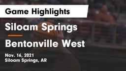 Siloam Springs  vs Bentonville West  Game Highlights - Nov. 16, 2021