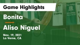 Bonita  vs Aliso Niguel  Game Highlights - Nov. 19, 2021