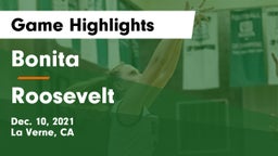 Bonita  vs Roosevelt  Game Highlights - Dec. 10, 2021