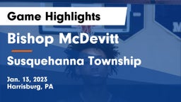 Bishop McDevitt  vs Susquehanna Township  Game Highlights - Jan. 13, 2023