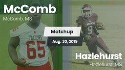 Matchup: McComb  vs. Hazlehurst  2019