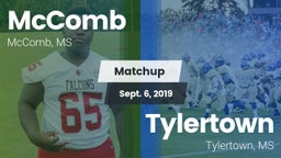 Matchup: McComb  vs. Tylertown  2019