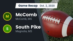 Recap: McComb  vs. South Pike  2020