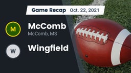 Recap: McComb  vs. Wingfield  2021