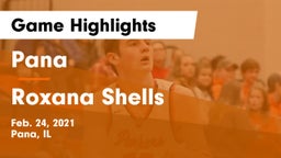 Pana  vs Roxana Shells  Game Highlights - Feb. 24, 2021
