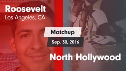 Matchup: Roosevelt High vs. North Hollywood  2016