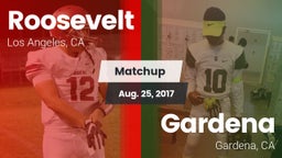 Matchup: Roosevelt High vs. Gardena  2017