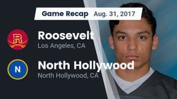 Recap: Roosevelt  vs. North Hollywood  2017
