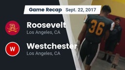 Recap: Roosevelt  vs. Westchester  2017