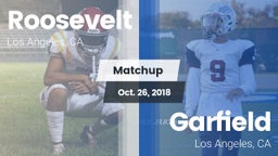 Matchup: Roosevelt High vs. Garfield  2018