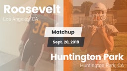 Matchup: Roosevelt High vs. Huntington Park  2019