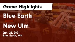 Blue Earth  vs New Ulm  Game Highlights - Jan. 22, 2021