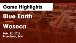 Blue Earth  vs Waseca  Game Highlights - Feb. 12, 2021
